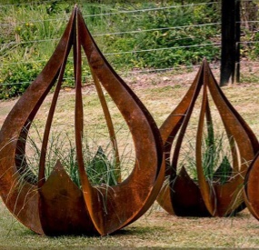 Custom Corten Planter